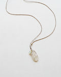 Margaret Solow :: Teardrop Moonstone and Sapphire Necklace, 18kt