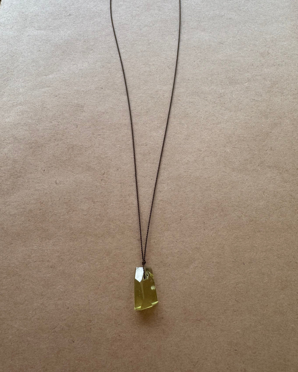 Margaret Solow :: Lemon Quartz Necklace