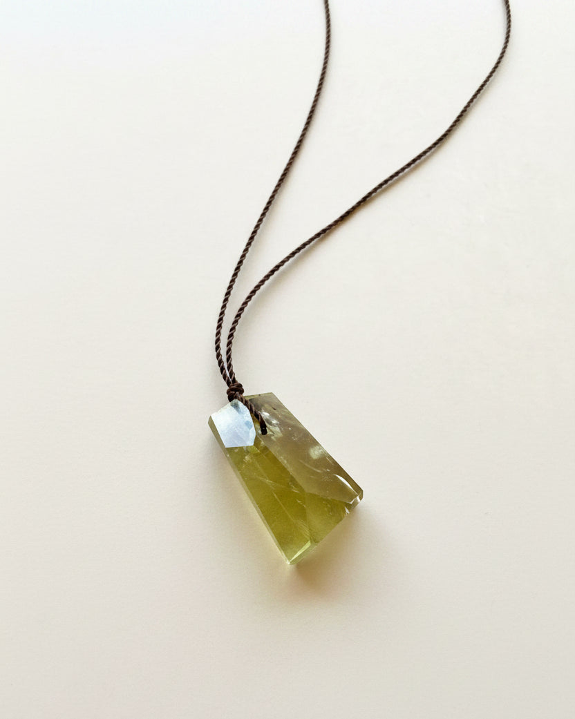 Margaret Solow :: Lemon Quartz Necklace