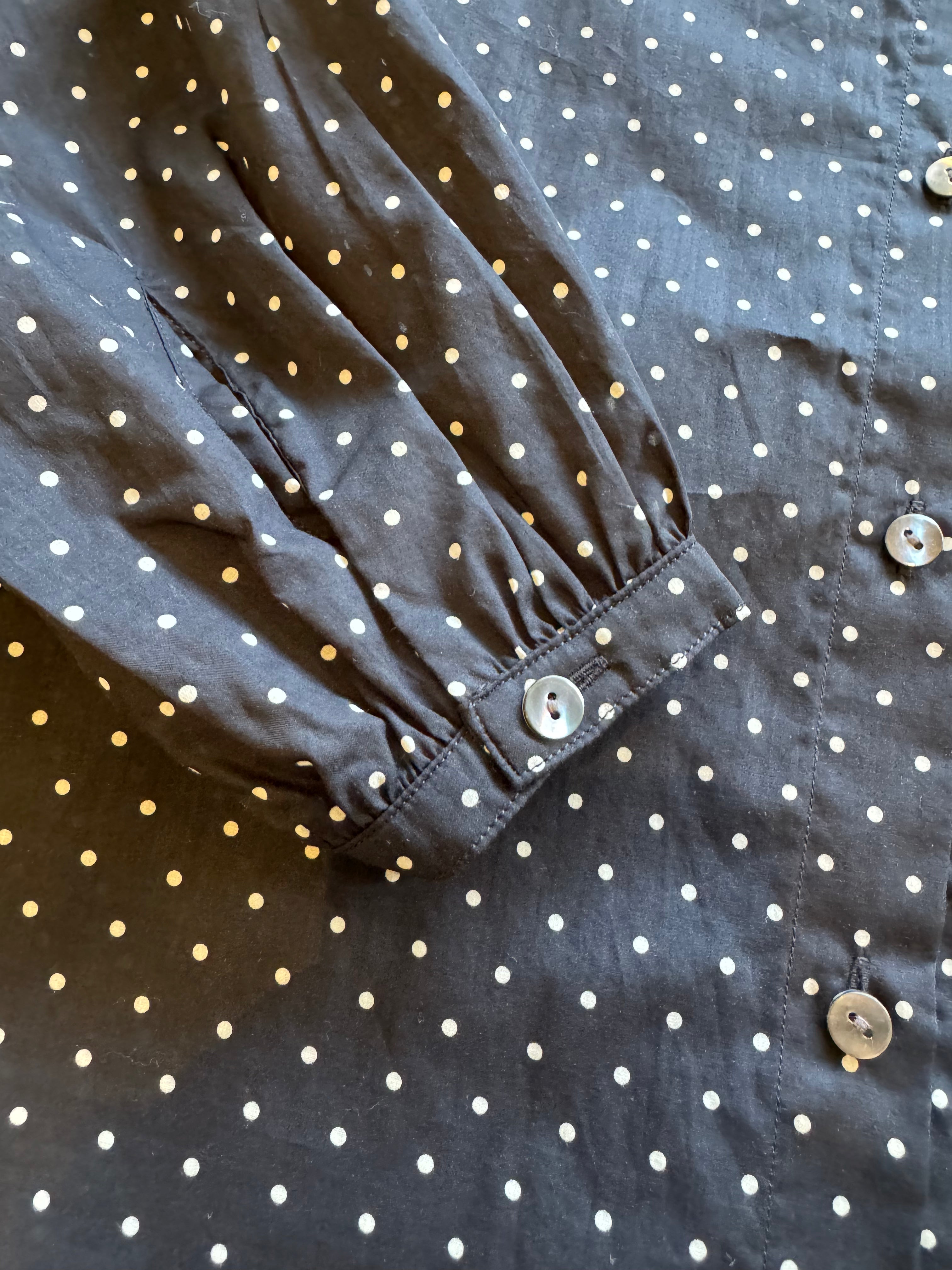 R13 :: Ruffle Collar Shrunken Shirt