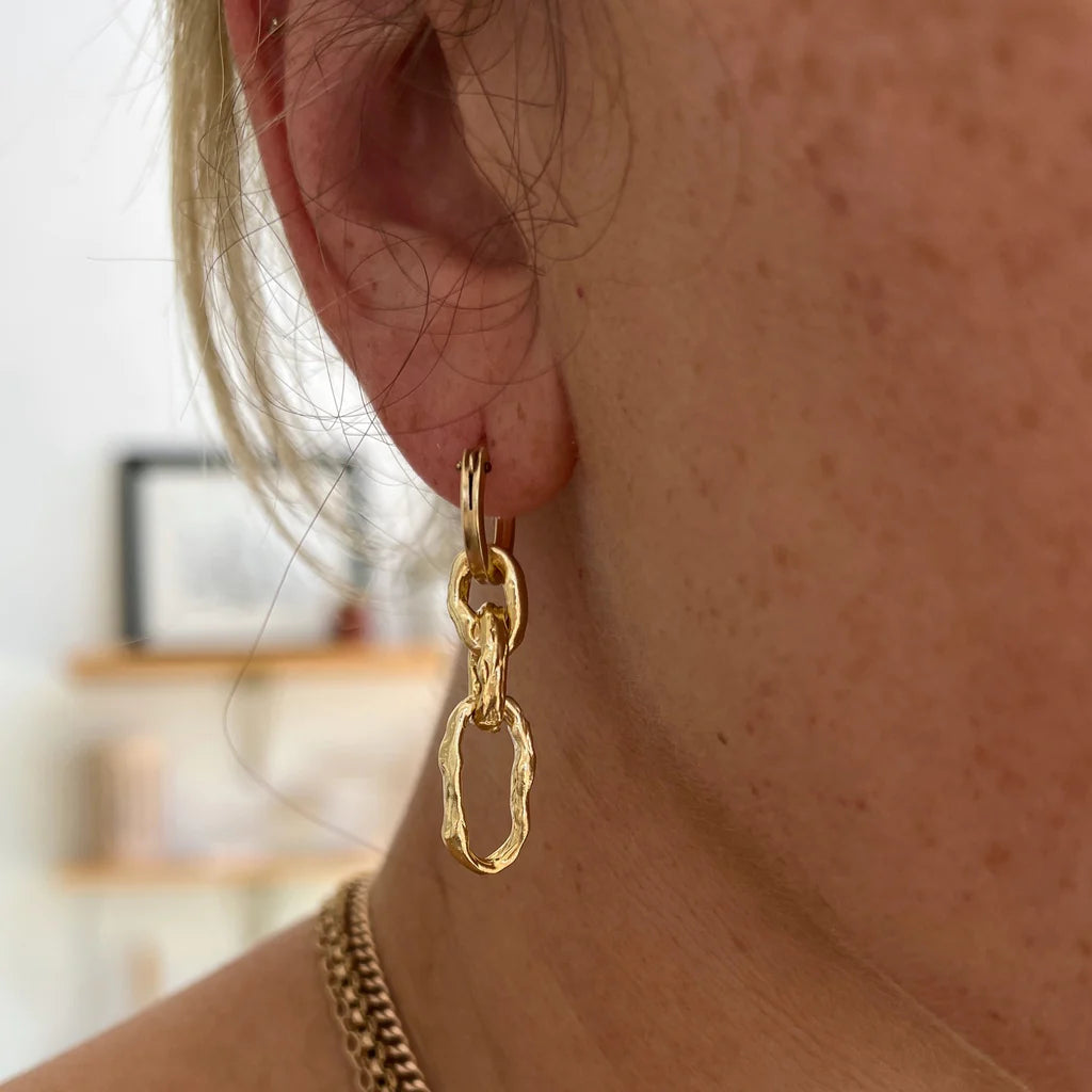 Mercurial Studio :: Anise Chain Link Earrings