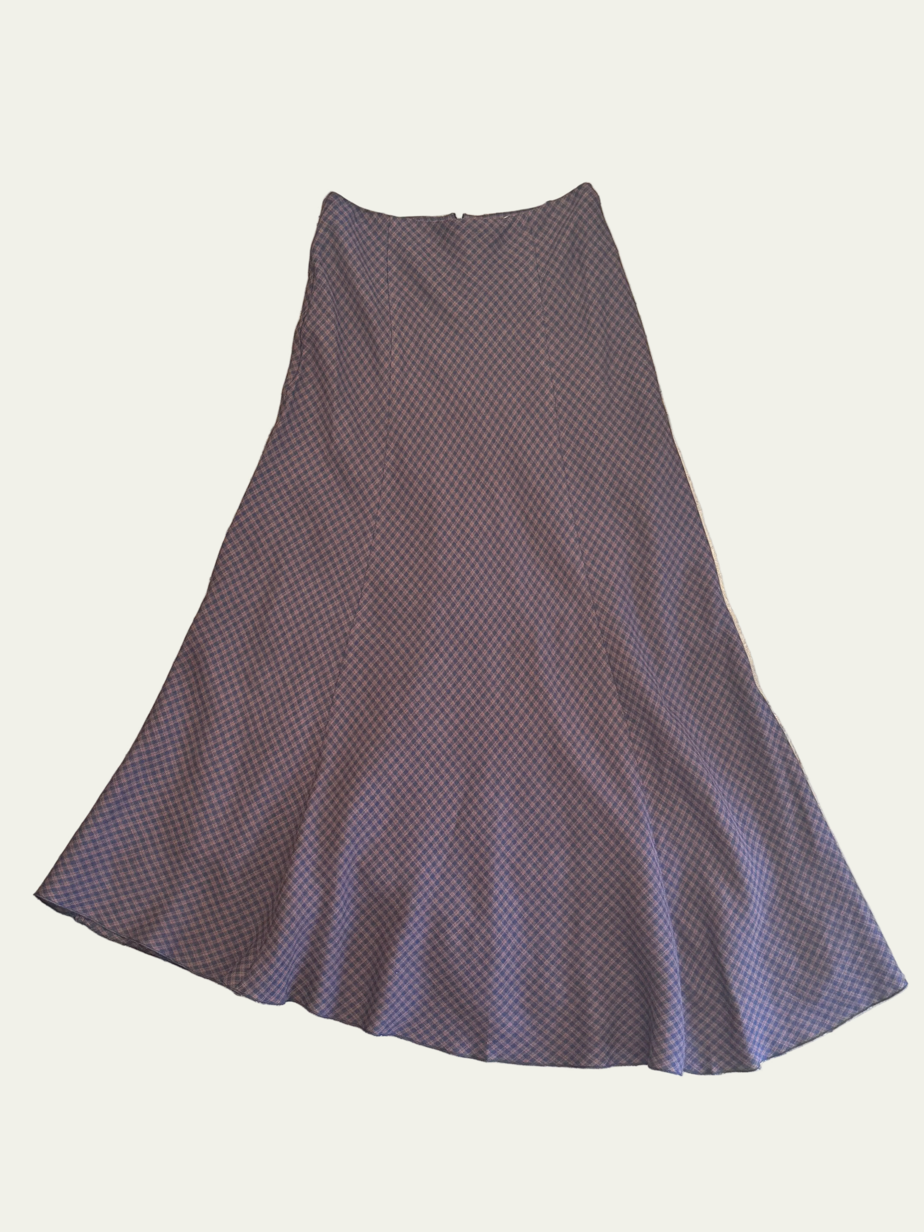 Pomandere :: Gingham Flannel Skirt