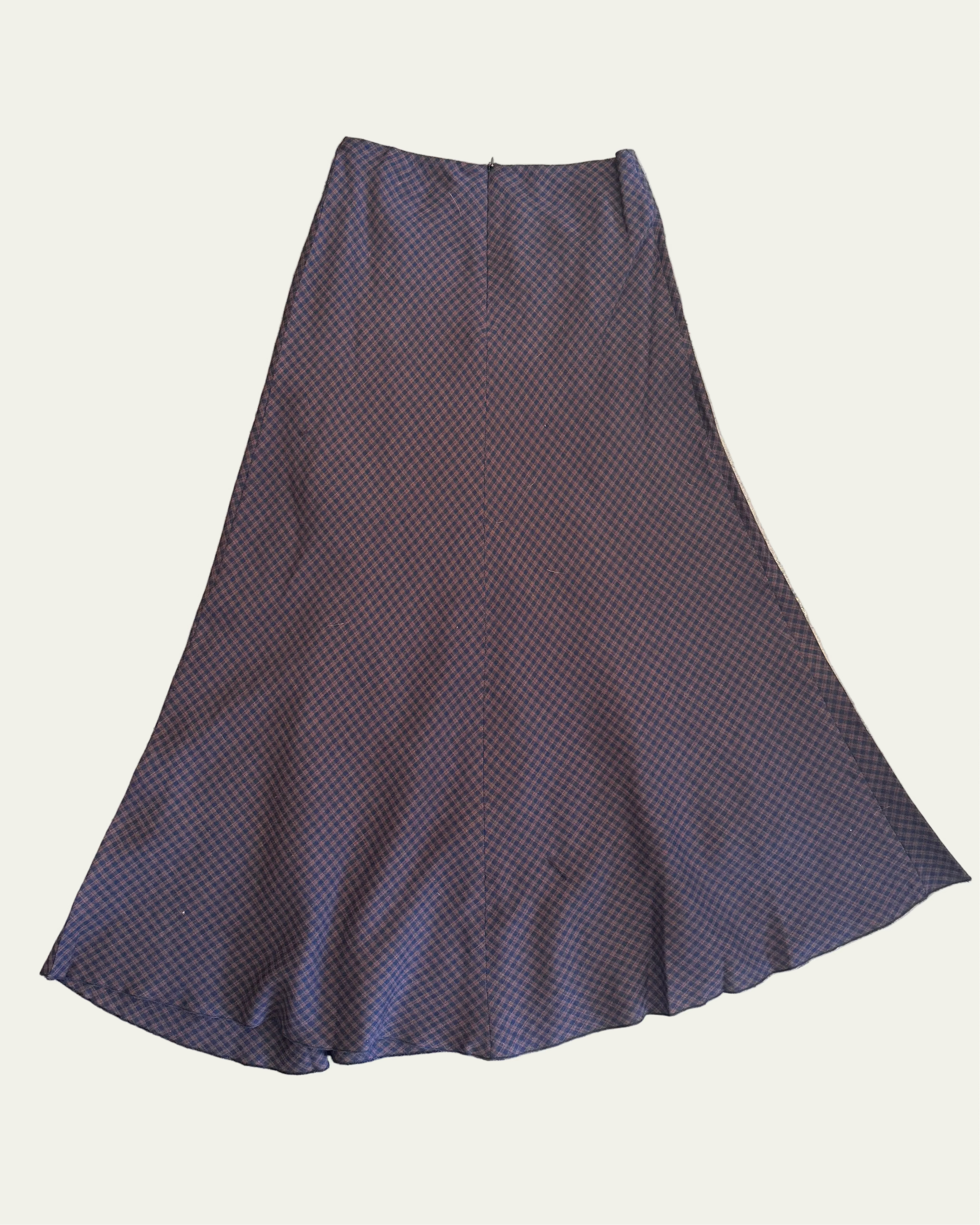 Pomandere :: Gingham Flannel Skirt