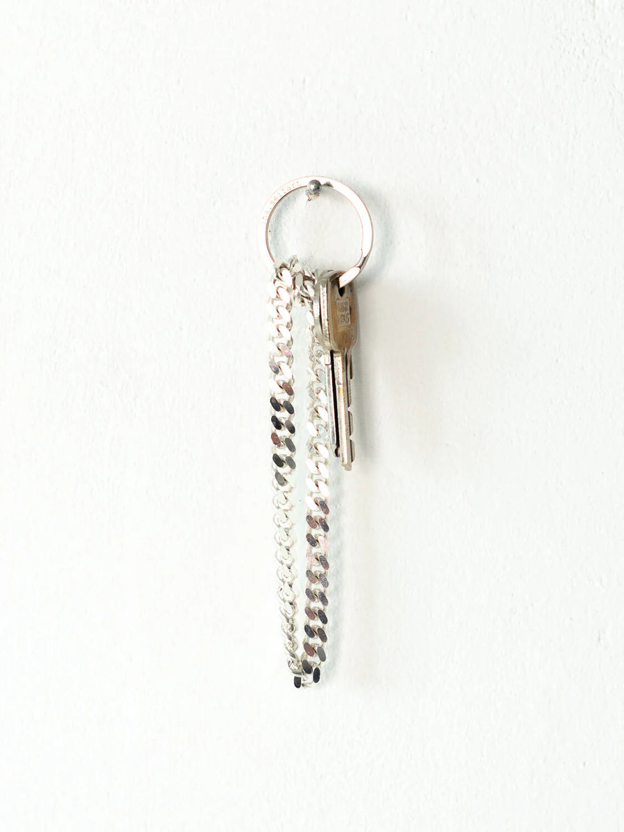 Ina Seifart :: Short Chain Keyholder, Silver