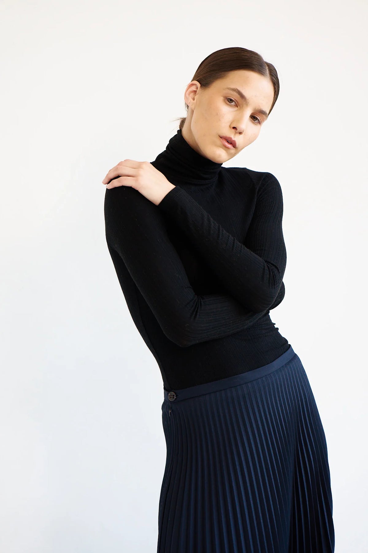 Jamie Haller :: The Rib Turtleneck, Black