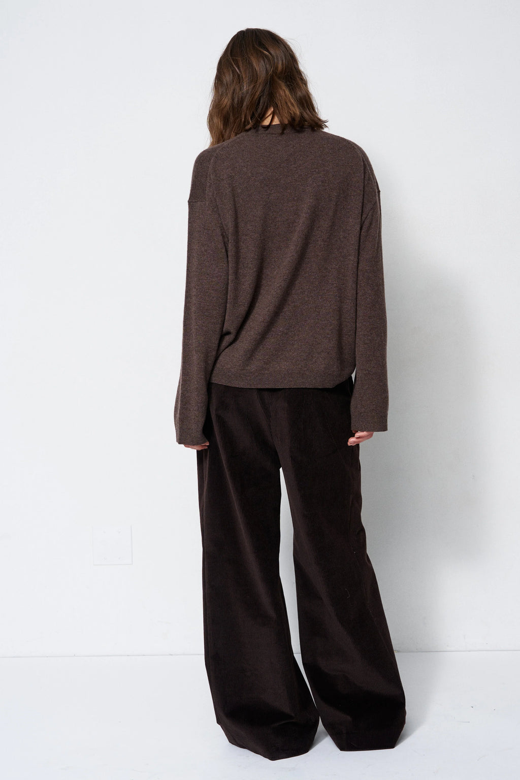 Jamie Haller :: The Boxy Mockneck, Taupe