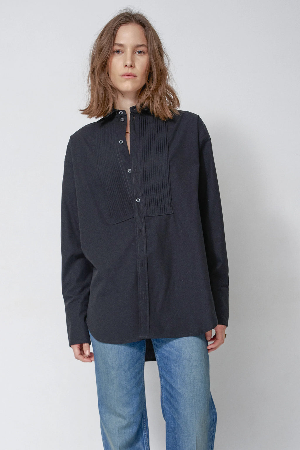 Jamie Haller :: The Tuck Shirt, Black