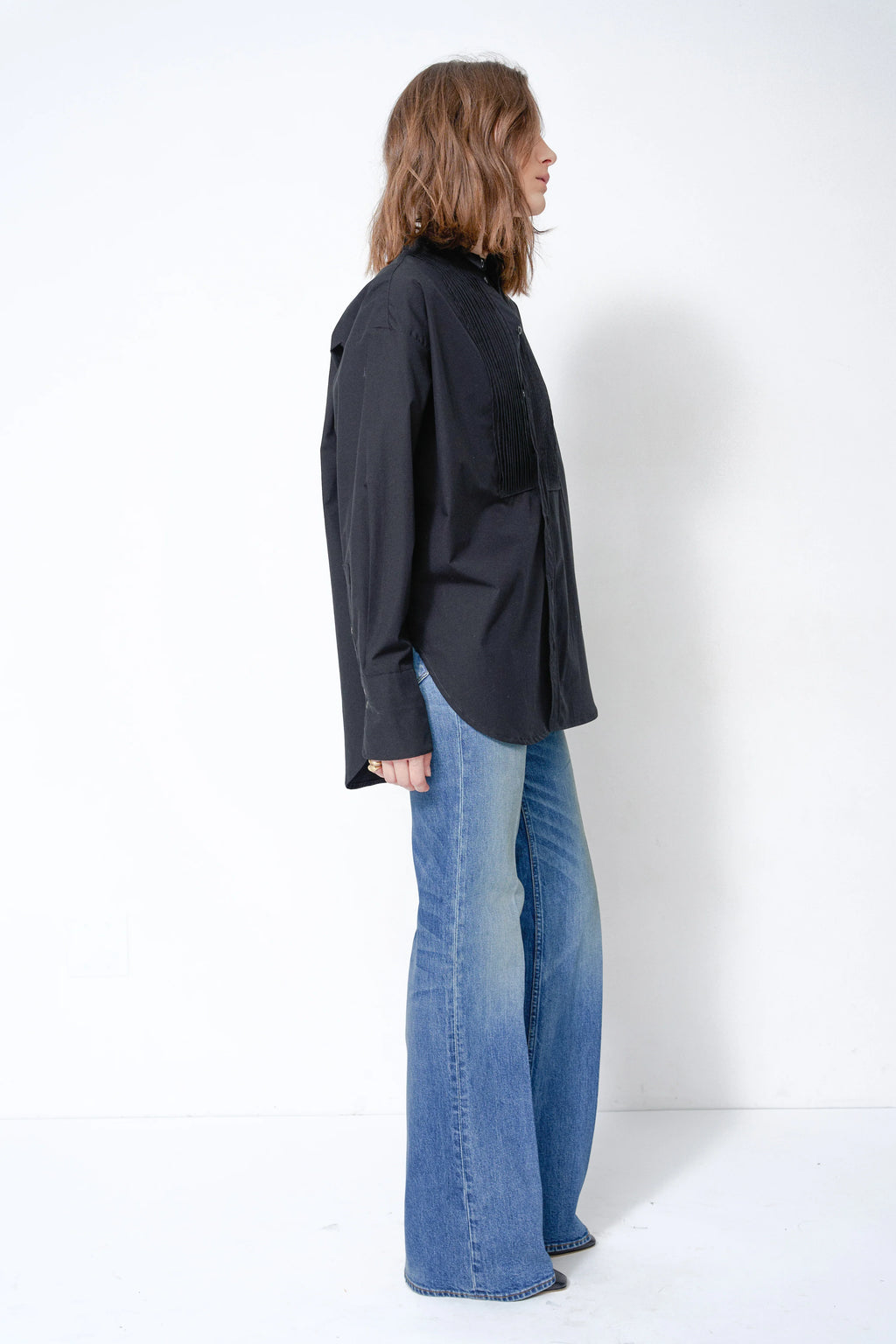Jamie Haller :: The Tuck Shirt, Black