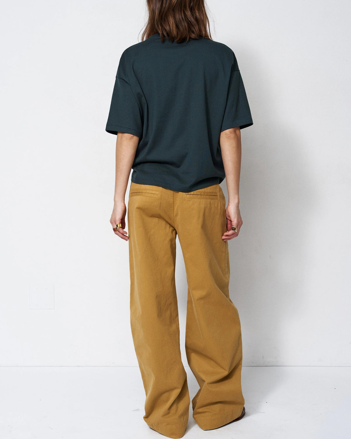 Jamie Haller :: The Draped Tee, Jade