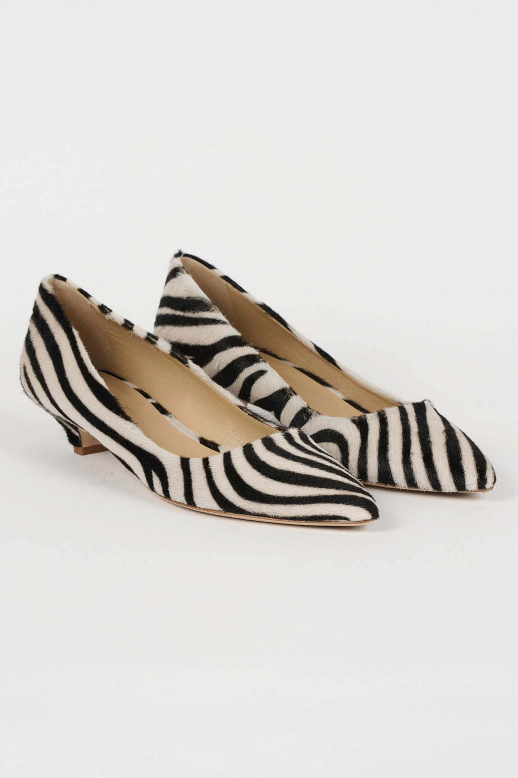 Jamie Haller :: The Kitty Point Heel, Zebra