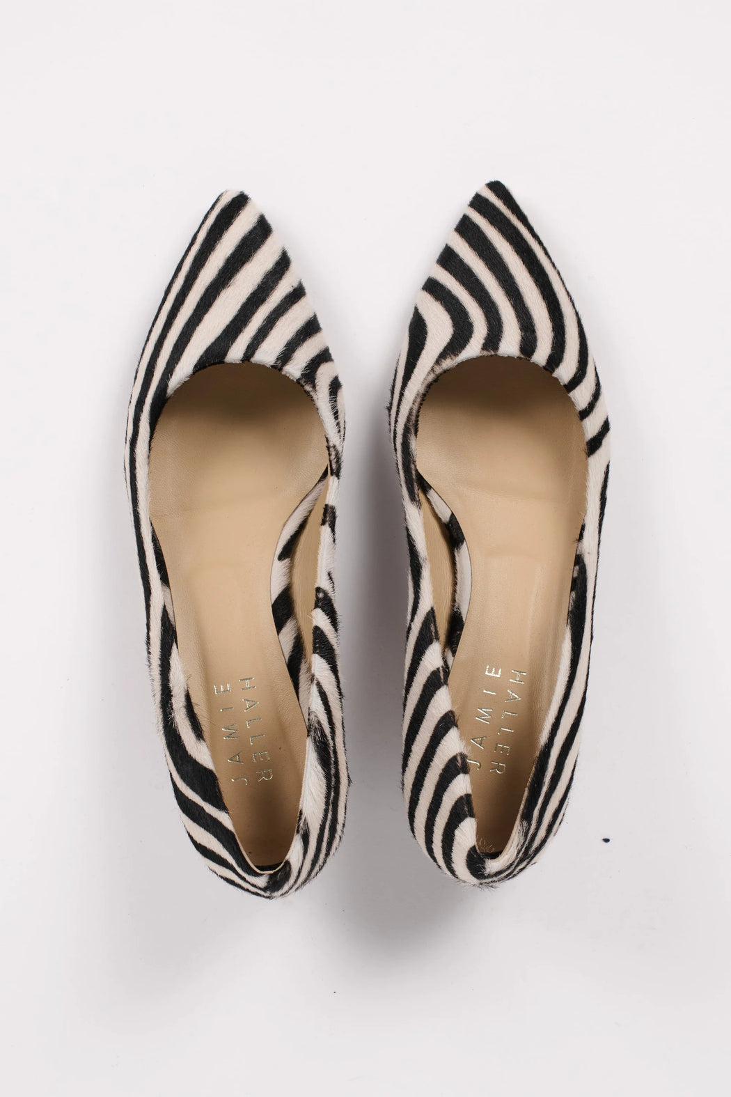 Jamie Haller :: The Kitty Point Heel, Zebra