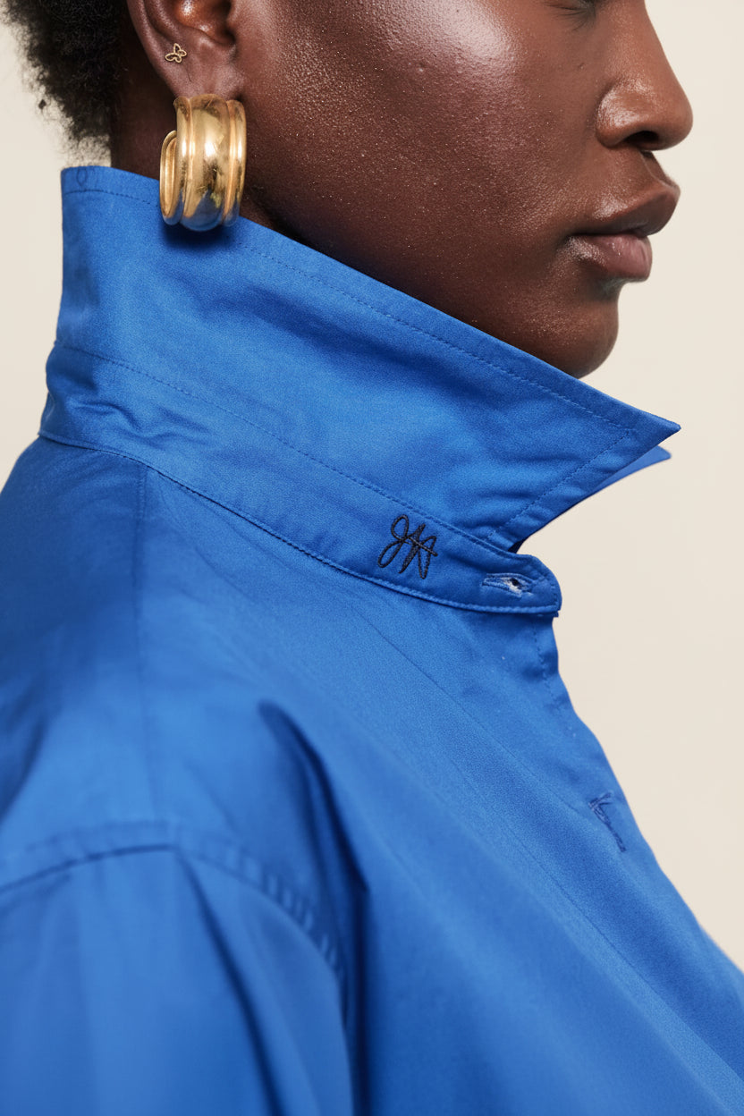 Jamie Haller :: The Logo Weekend Shirt, Royal Blue
