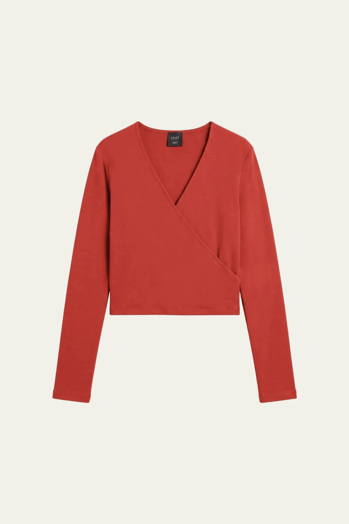Leset :: Lauren Crop Wrap Top