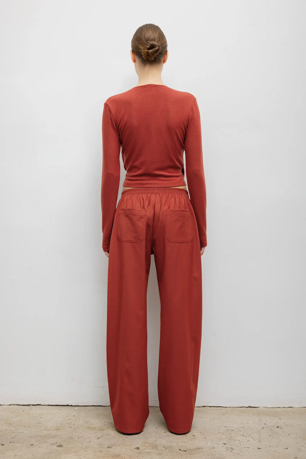 Leset :: Lauren Crop Wrap Top