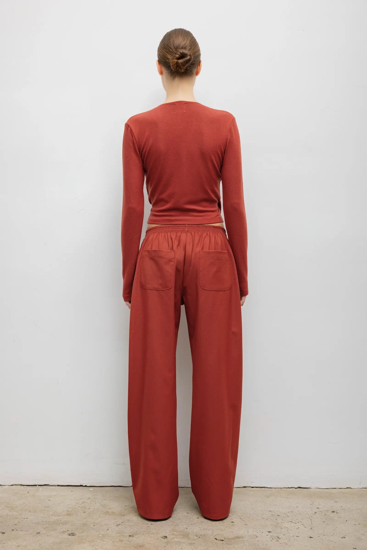 Leset :: Lauren Crop Wrap Top