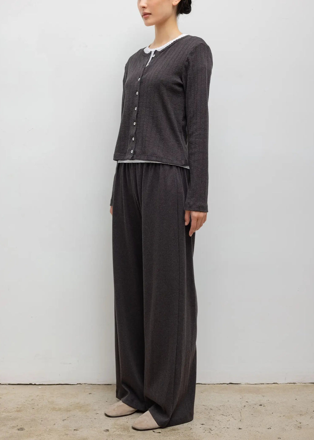 Leset :: Pointelle Classic Cardigan II