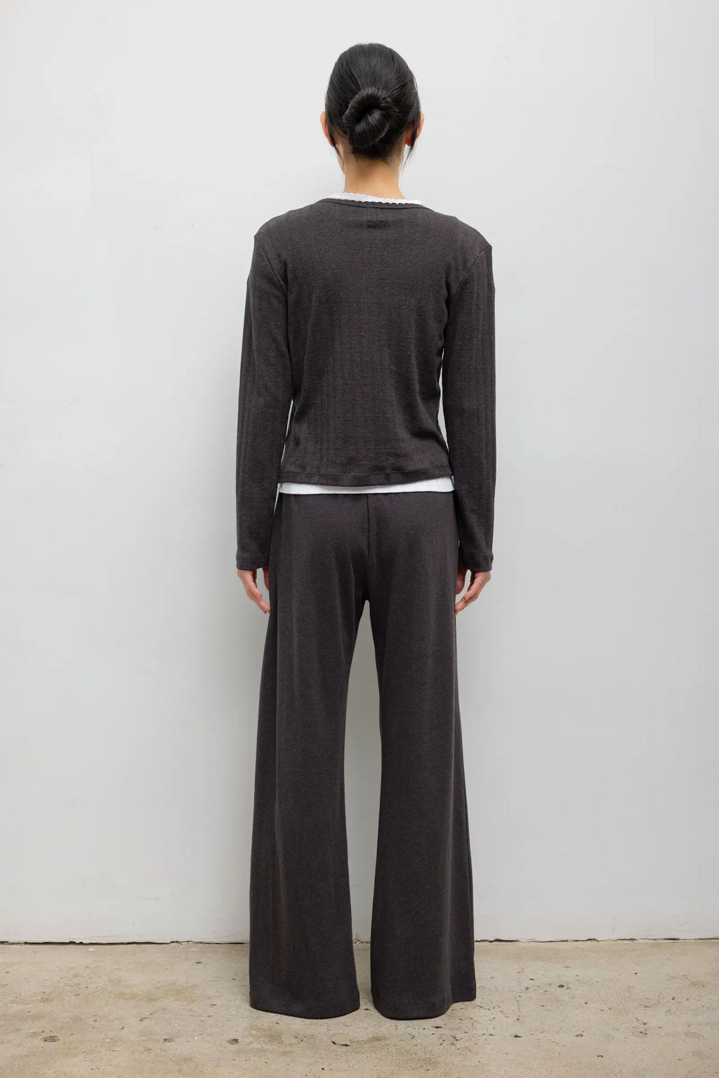 Leset :: Pointelle Classic Cardigan II