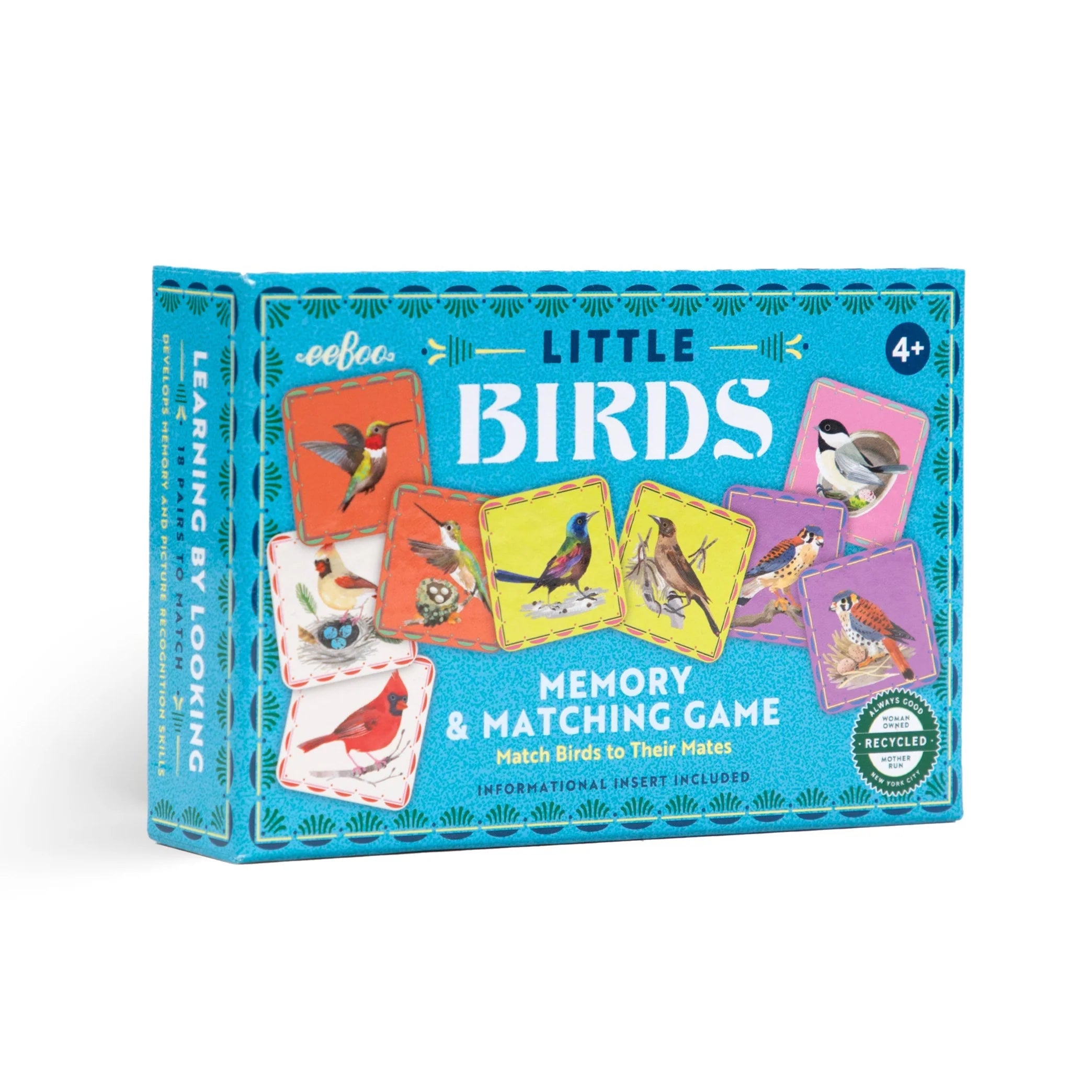 Eeboo :: Birds Little Matching Game