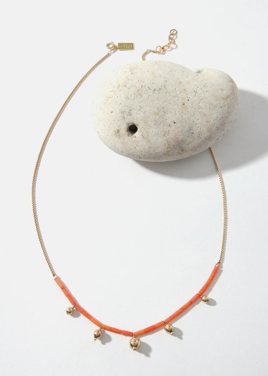ILD :: LaLoba Necklace, Half Coral