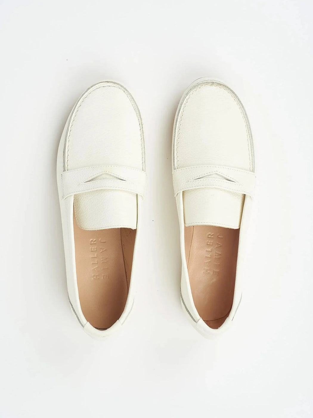 Jamie Haller :: The Penny Loafer, White