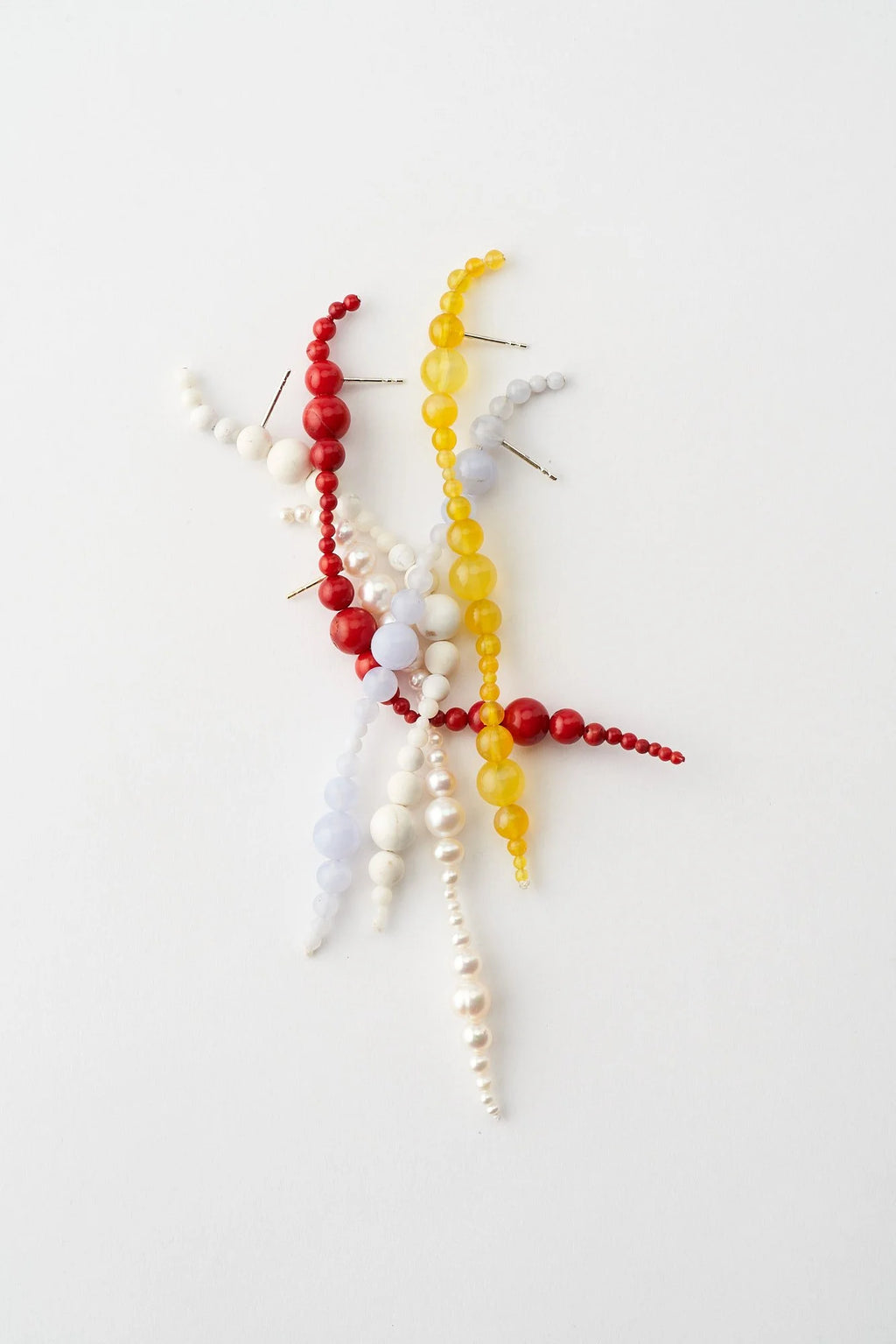 Mussels and Muscles :: Glyzinia Magnesite Earring PAIR