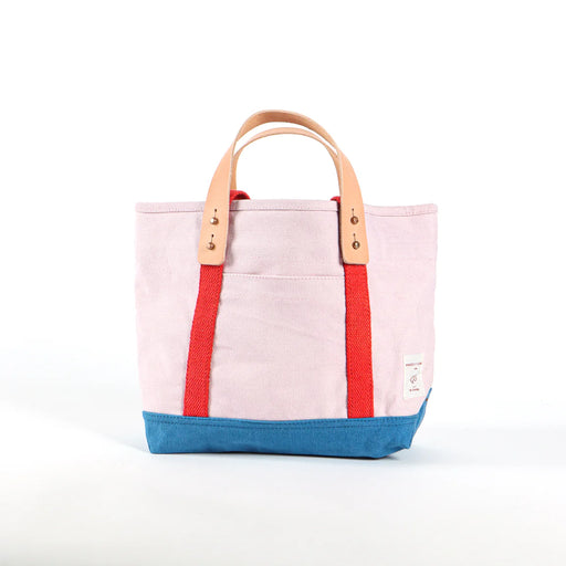 Immodest Cotton :: Multicolor Lunch Tote, Sky
