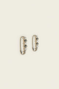 Loren Stewart :: Mini Pearl and Bead Safety Pin Earring, SINGLE