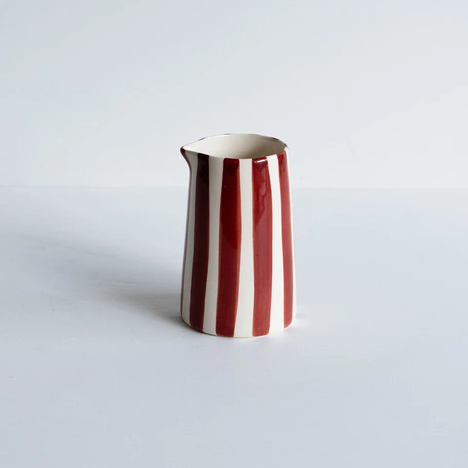Musango :: Candy Stripe Creamer, Paprika