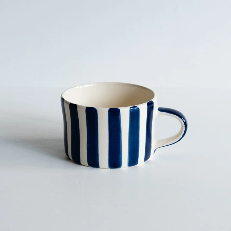 Musango :: Candy Stripe Mug, Blue