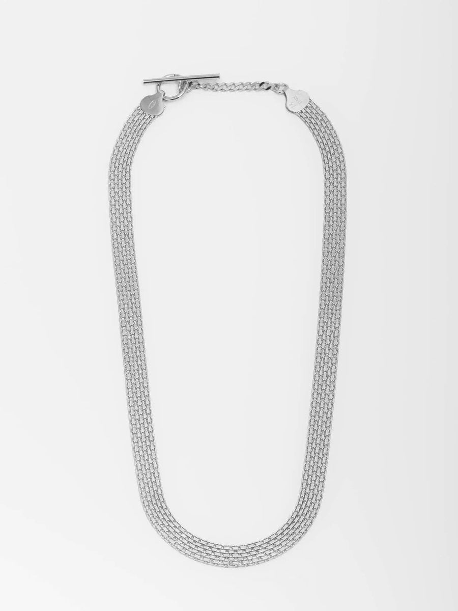 Loren Stewart :: Chainmail Necklace, 20" Silver
