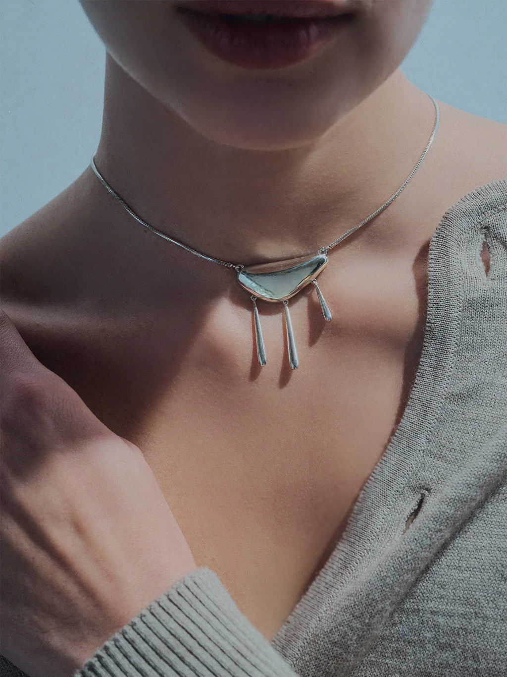 Loren Stewart :: Cousteau Chandelier Necklace