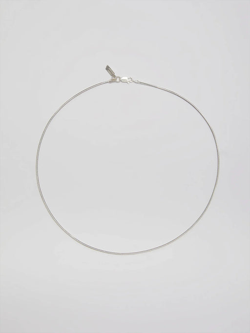 Loren Stewart :: Snake Chain Silver 16" Necklace