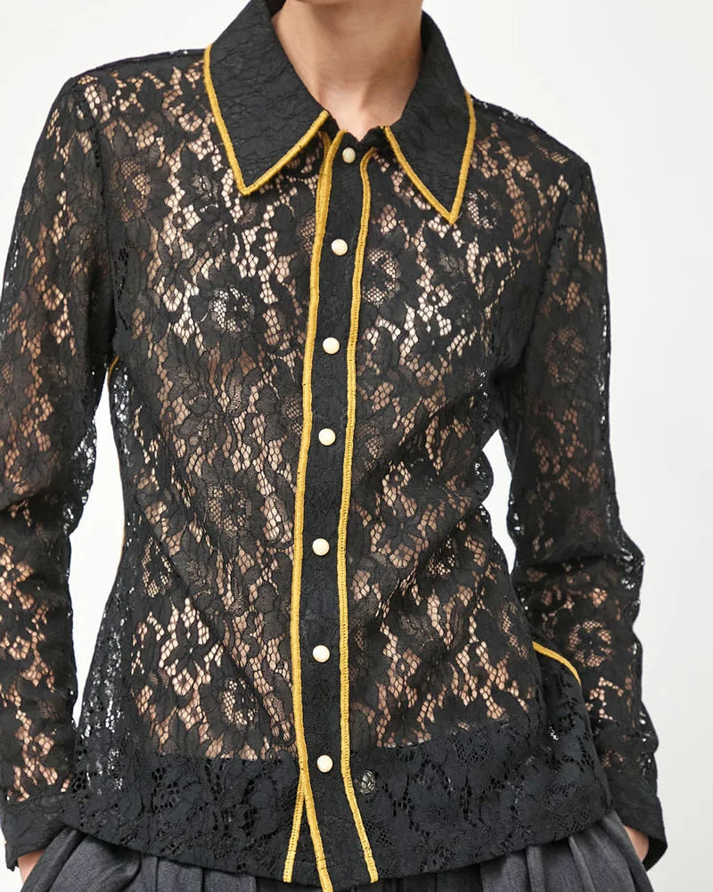 No.6 :: Anaise Top, Black