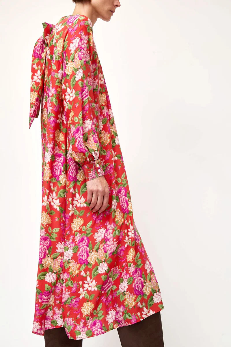 No.6 TS :: Lia Dress, Red Bouquet
