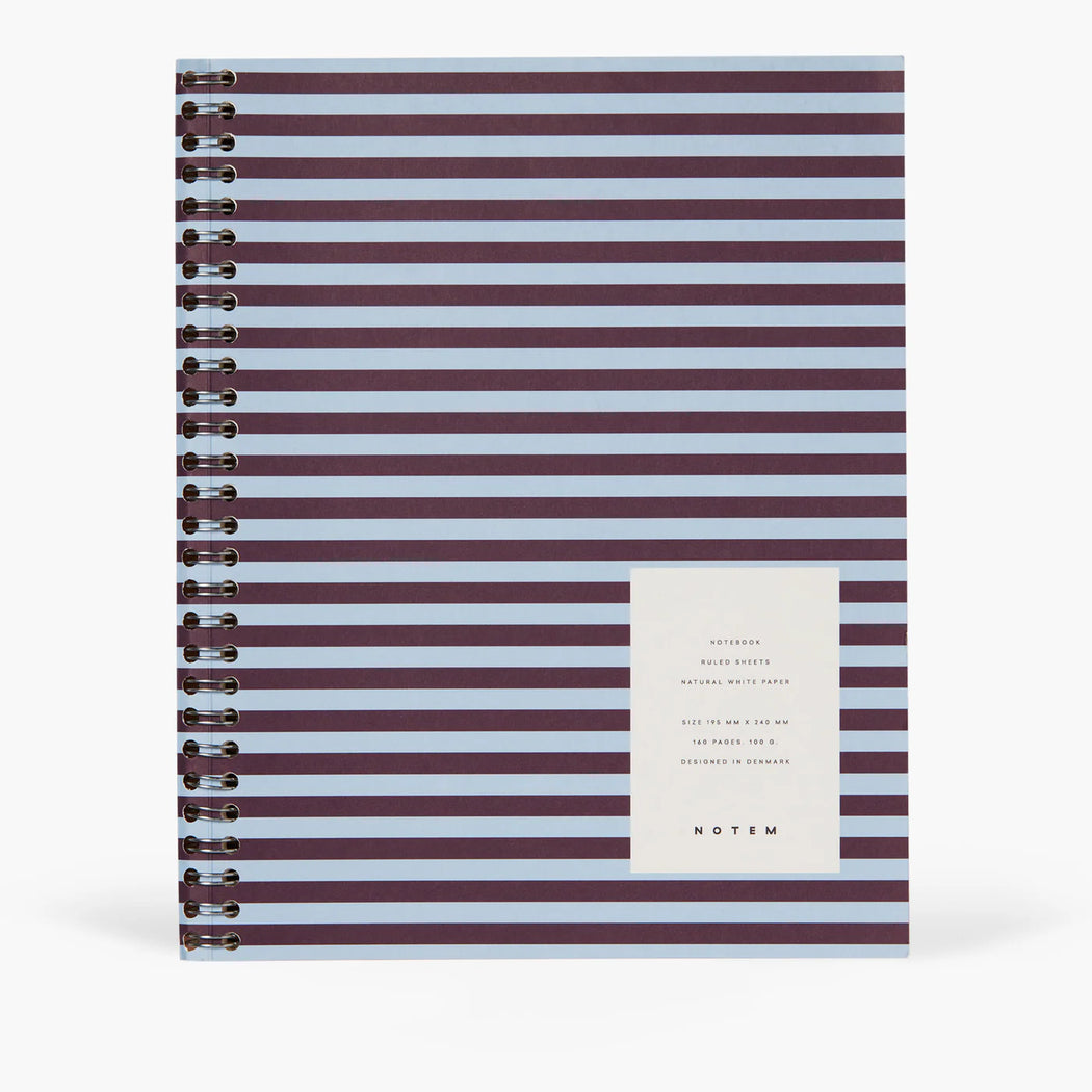 Notem :: Nela Large Wirebound Notebook