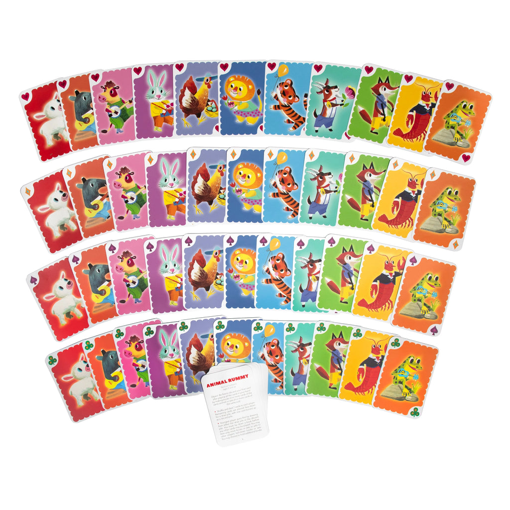 Eeboo :: Animal Rummy Playing Cards