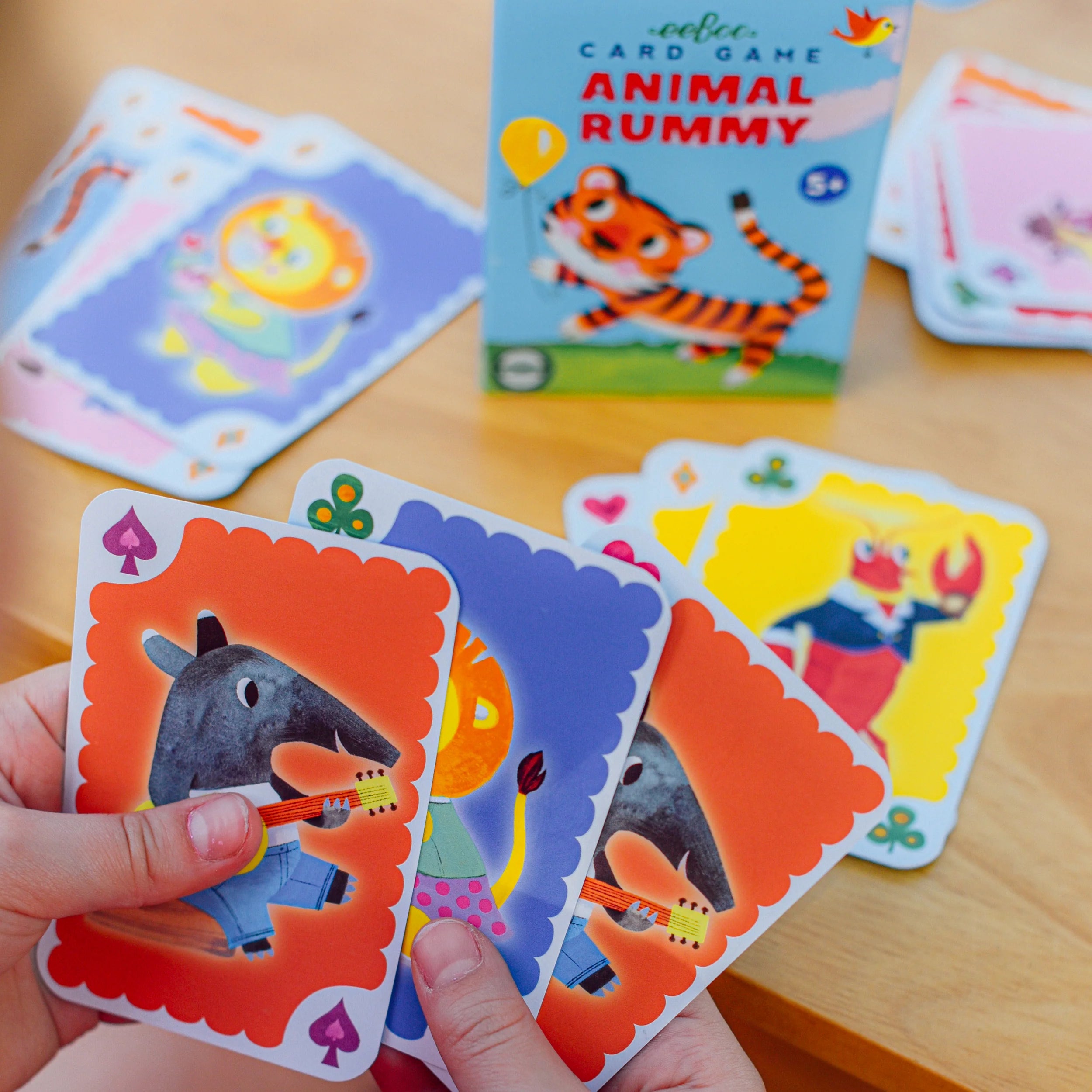 Eeboo :: Animal Rummy Playing Cards