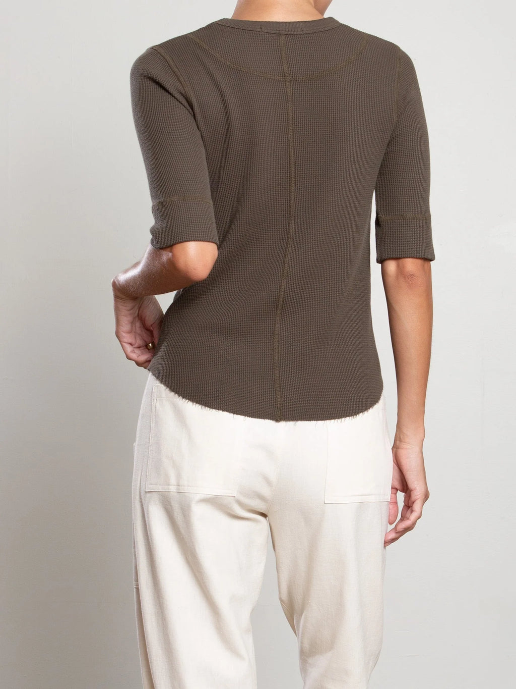 Pharaoh :: Giada Slim Thermal Crew, Moss