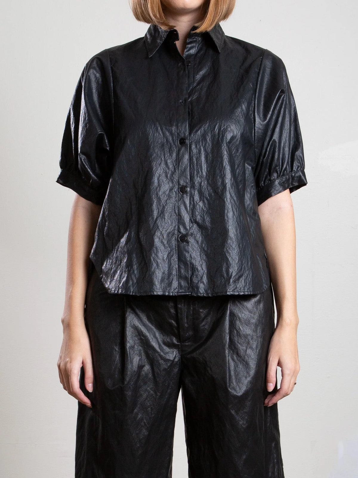 Pharaoh Collection :: Claude Faux Leather Shirt