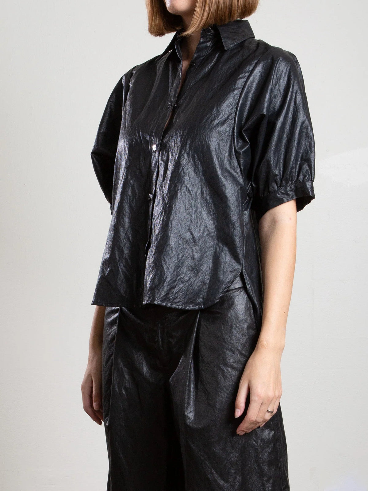 Pharaoh Collection :: Claude Faux Leather Shirt