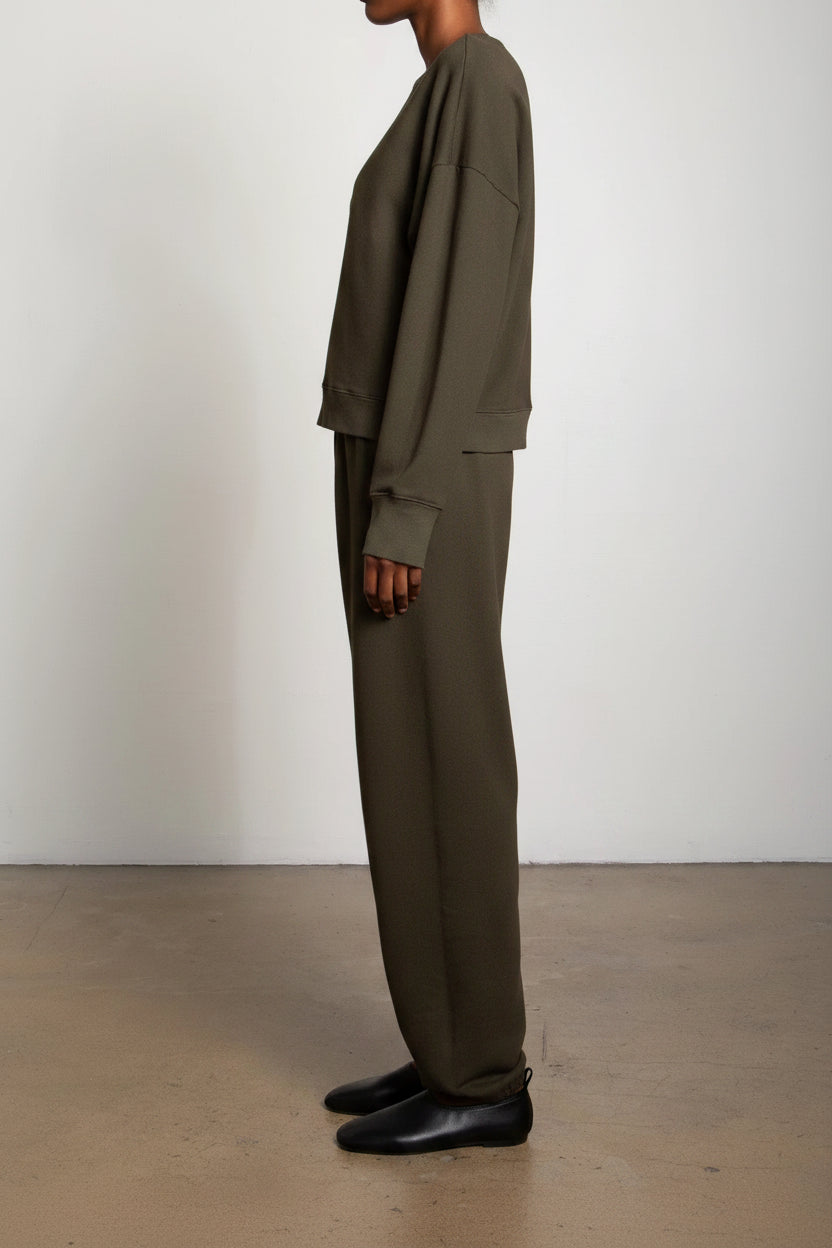 Pharaoh Collection :: Milo French Terry Sweatpant, Moss