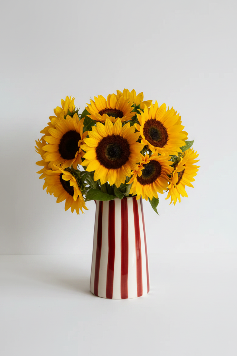 Musango :: Candy Stripe Pitcher, Paprika