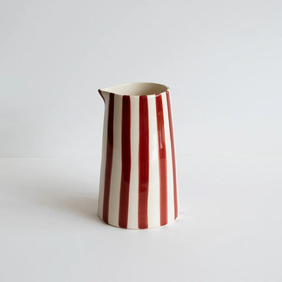 Musango :: Candy Stripe Pitcher, Paprika