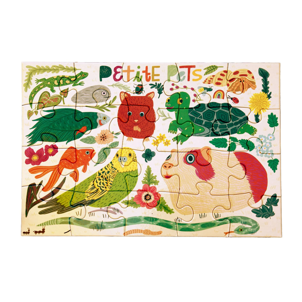 Eeboo :: Petite Pets 20 Piece Puzzle