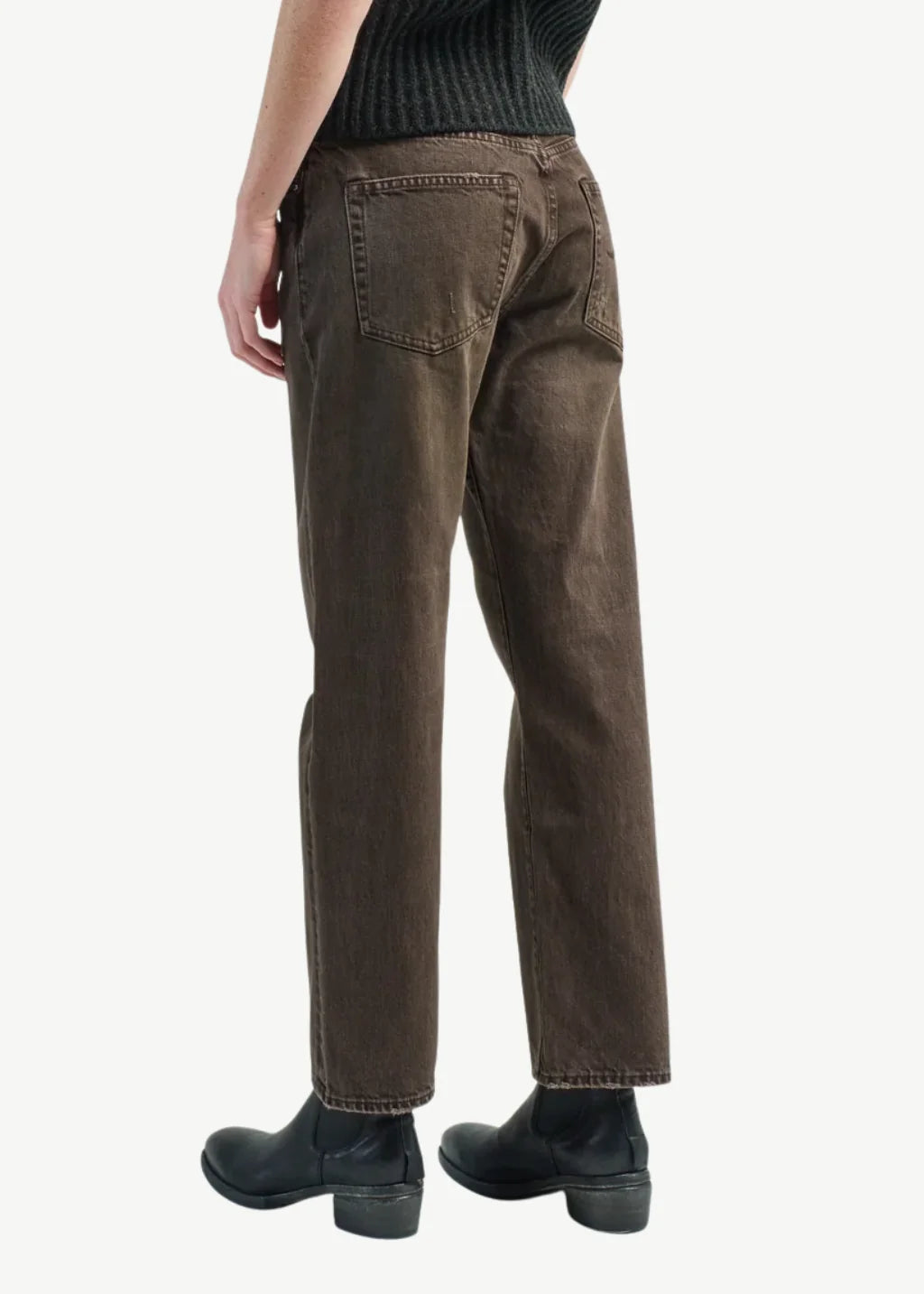 R13 :: BF Jean, Worn Chocolate