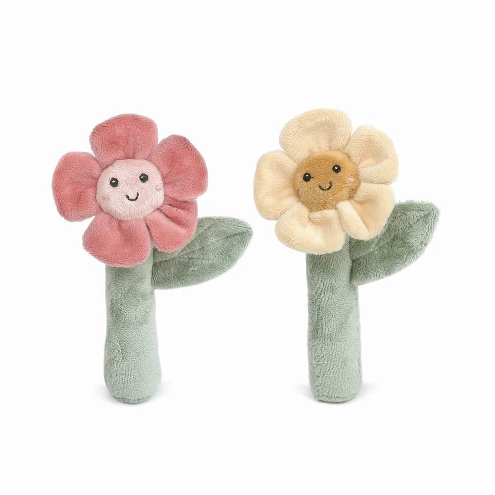 Mon Ami :: Set of 2 Flower Rattles