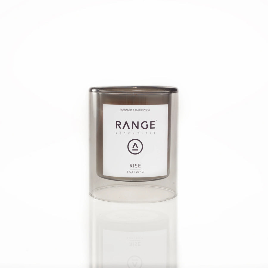 Range Essentials :: Rise Bergamot & Black Spruce Candle