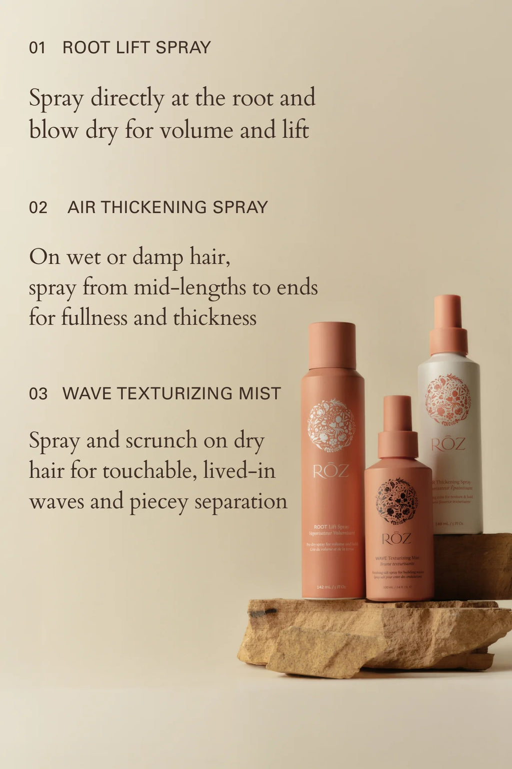 Roz:: Wave Texturizing Mist