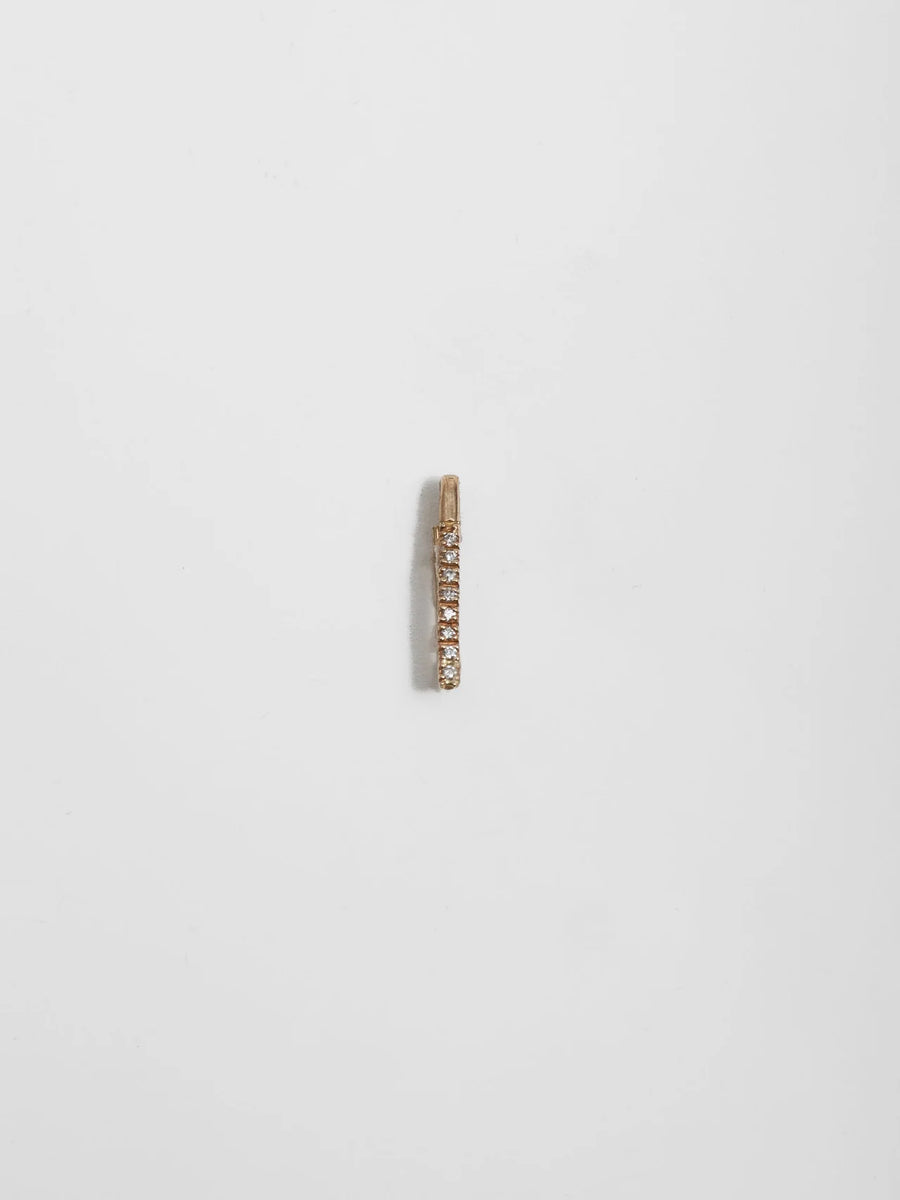 Loren Stewart :: Mini Diamond Safety Pin Earring SINGLE