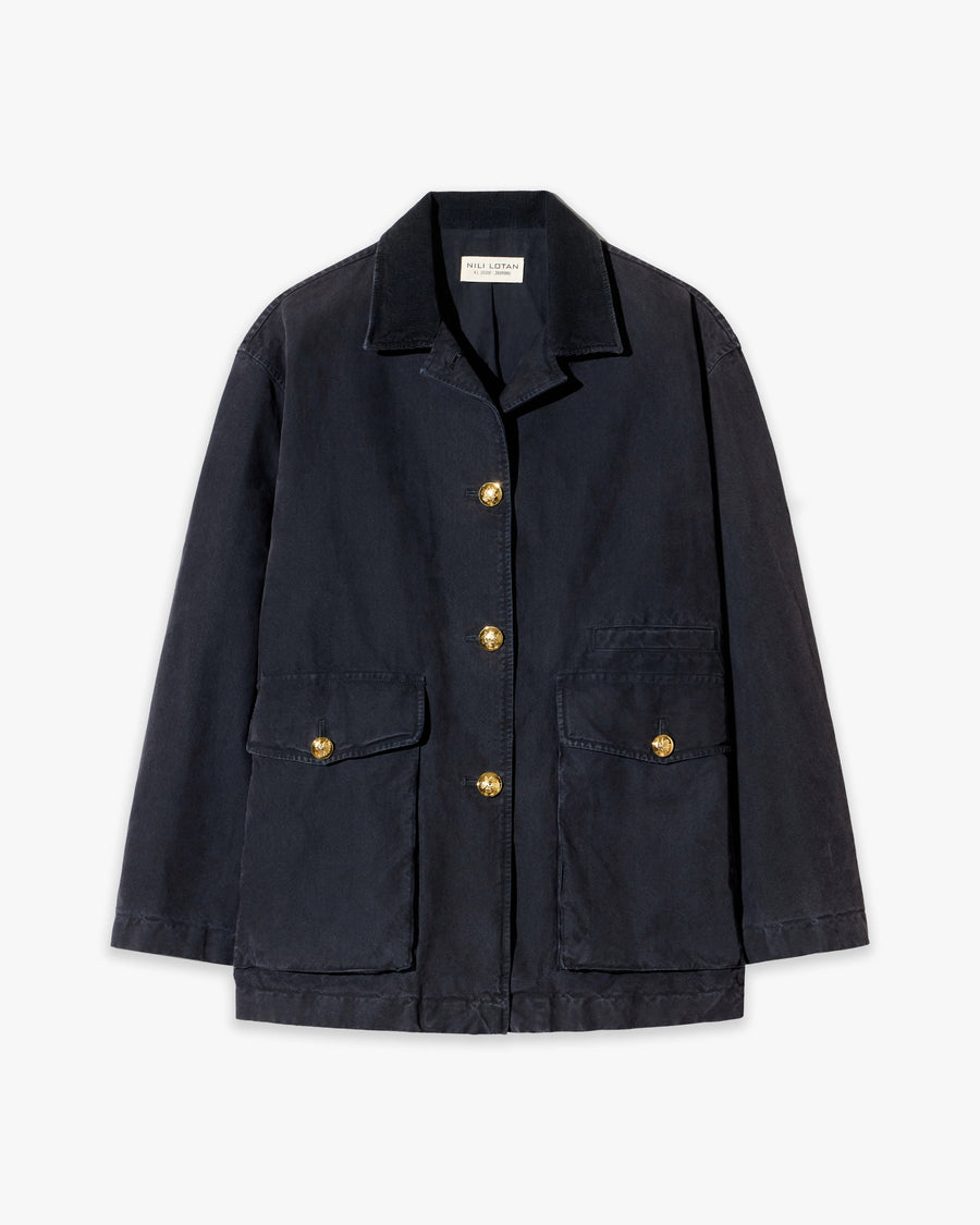 Nili Lotan :: Devin Cotton Coat